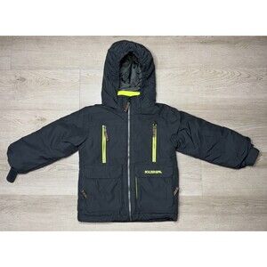 Boulder Gear Youth Size 5 with Detachable-Hood Insulated Gray Winter Ski Jacket